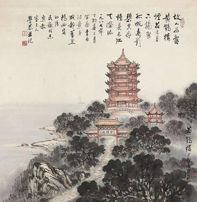 李白最著名的两首黄鹤楼诗，李白最著名的十首诗图1